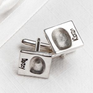 Fingerprint Cufflinks