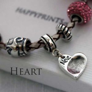 Fingerprint Dainty charm for Pandora.