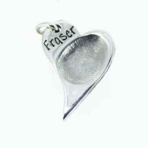 Fingerprint Medium Charm