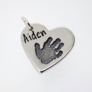 Hand or Footprint Medium Charm